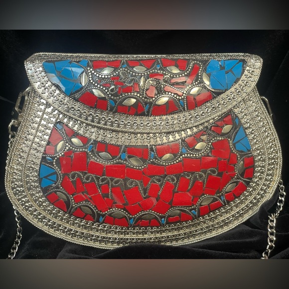 Ramla Bags Ramla Handmade Mosaic Clutch Crossbody Bag Poshmark